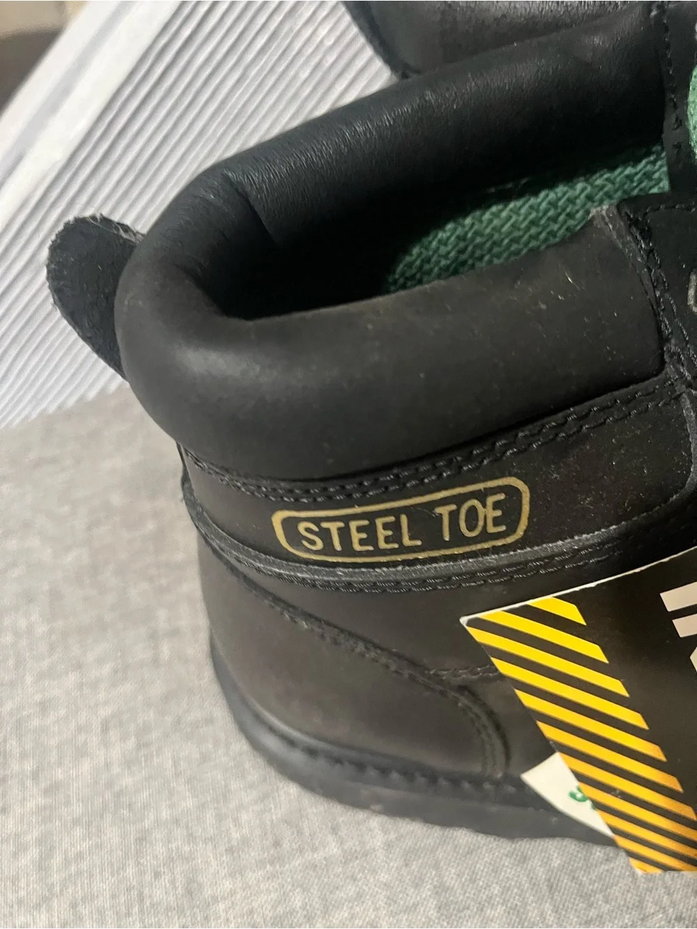 honchos poliyou steel toe work boots size 10w NEW